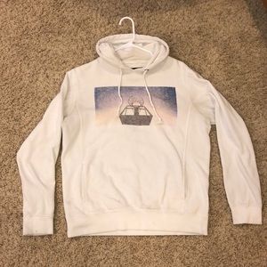White hoodie great condition